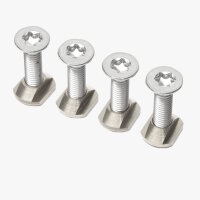 Foil Schrauben-Set (Schraube und Nutenstein)